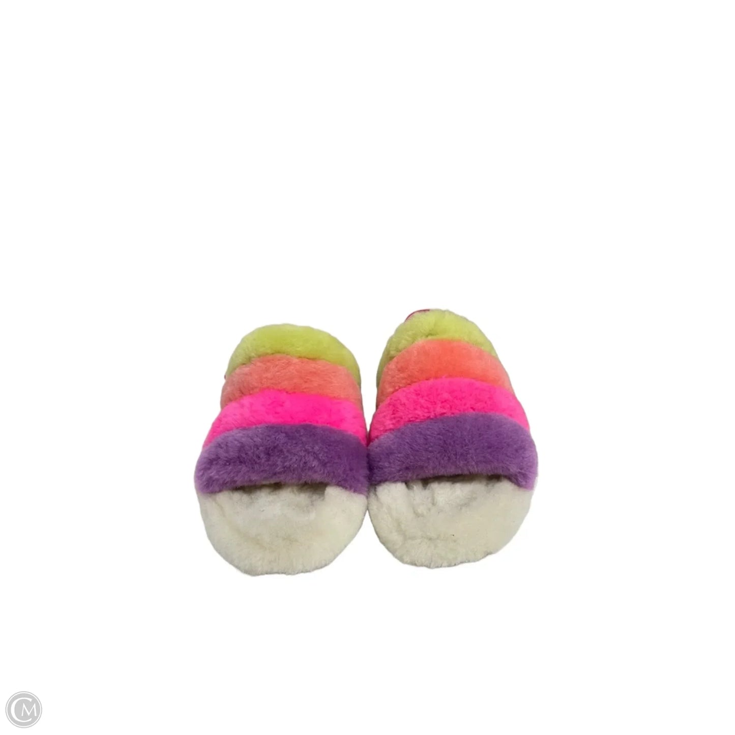 Sandals Designer By Ugg In Striped Pattern, Size: 10