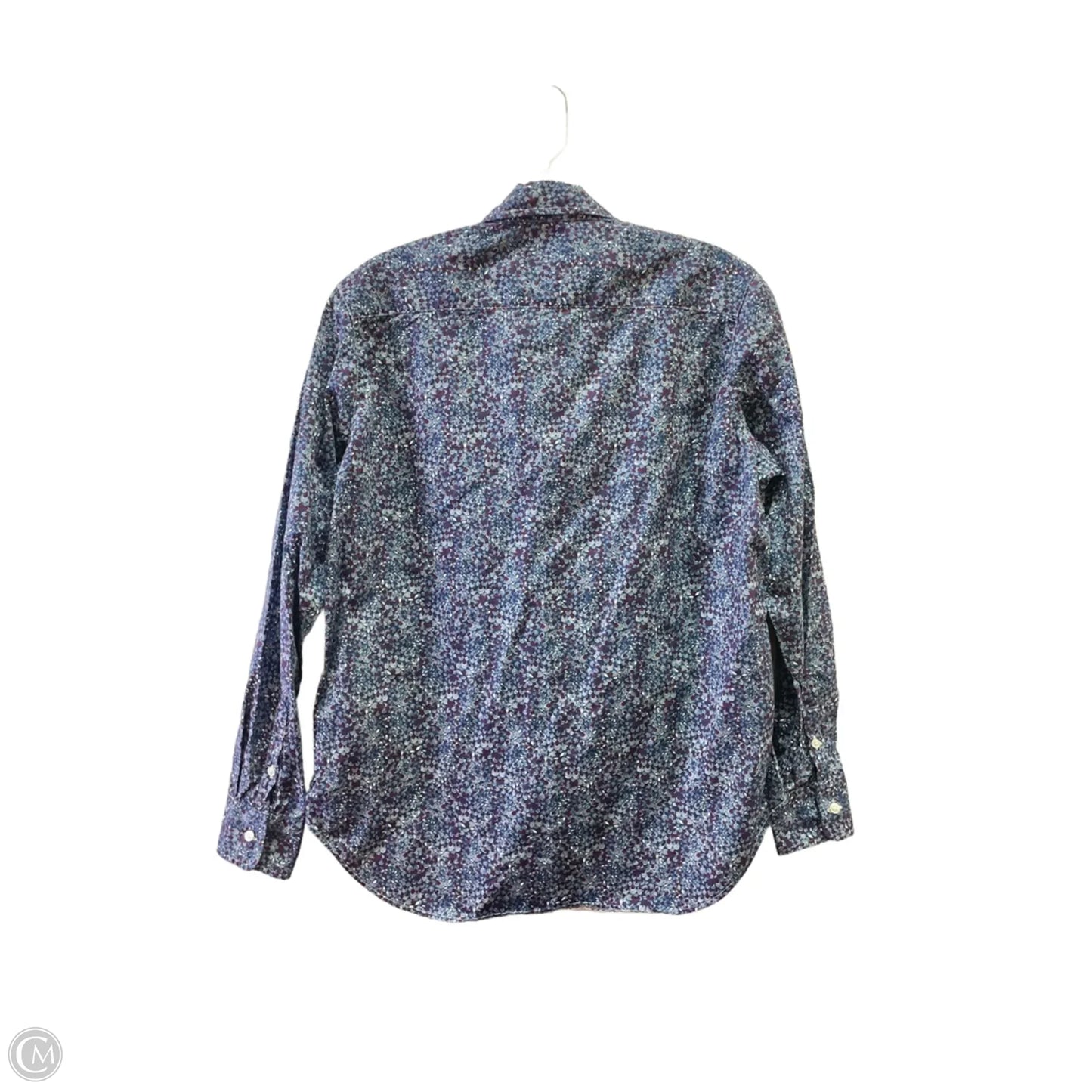 Top Long Sleeve By Frank And Eileen In Blue, Size: Xxs