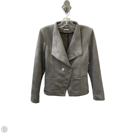 Blazer By White House Black Market In Grey, Size: Xs