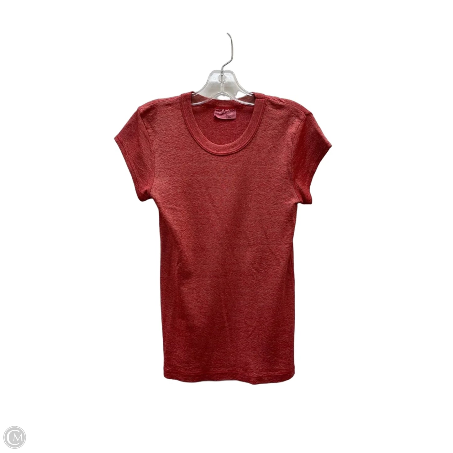 Top Short Sleeve Basic By Michael Stars In Red, Size: Osfm