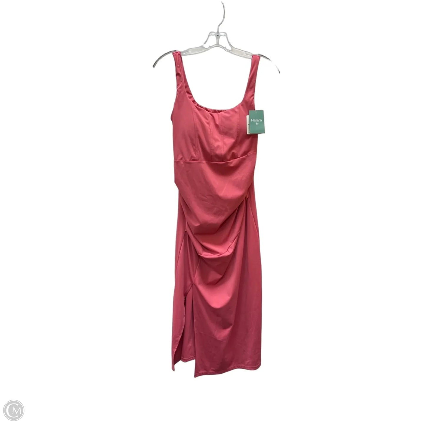 Athletic Dress By Halara In Orange, Size: L