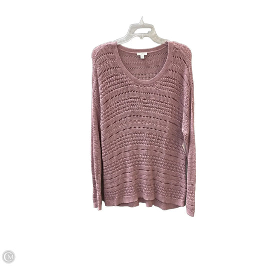 Sweater By J. Jill In Pink, Size: Mp