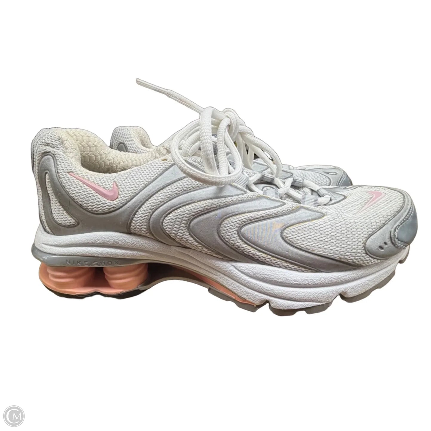 Shoes Athletic By Nike In Pink & White, Size: 8