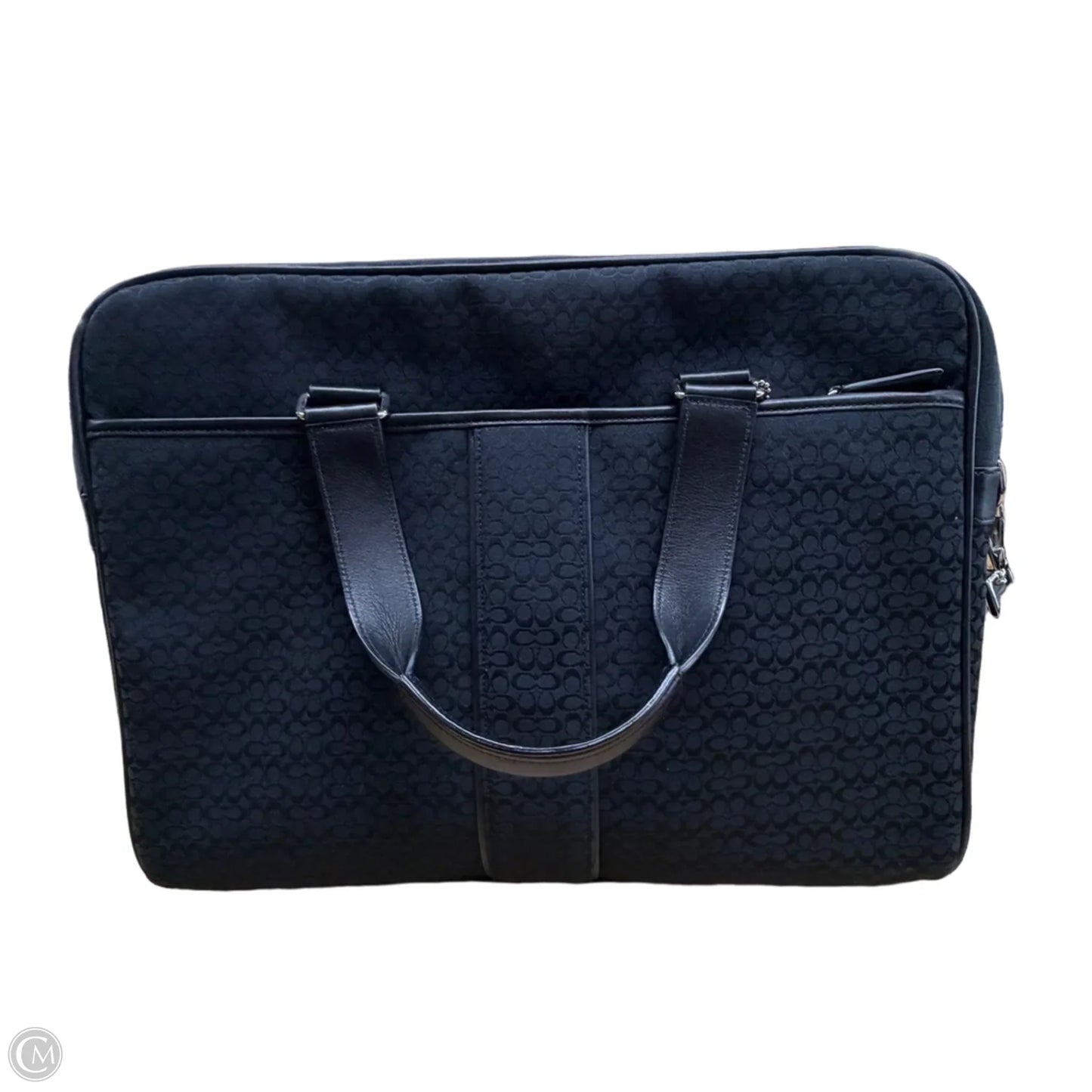 Laptop Bag Designer By Coach, Size: Large