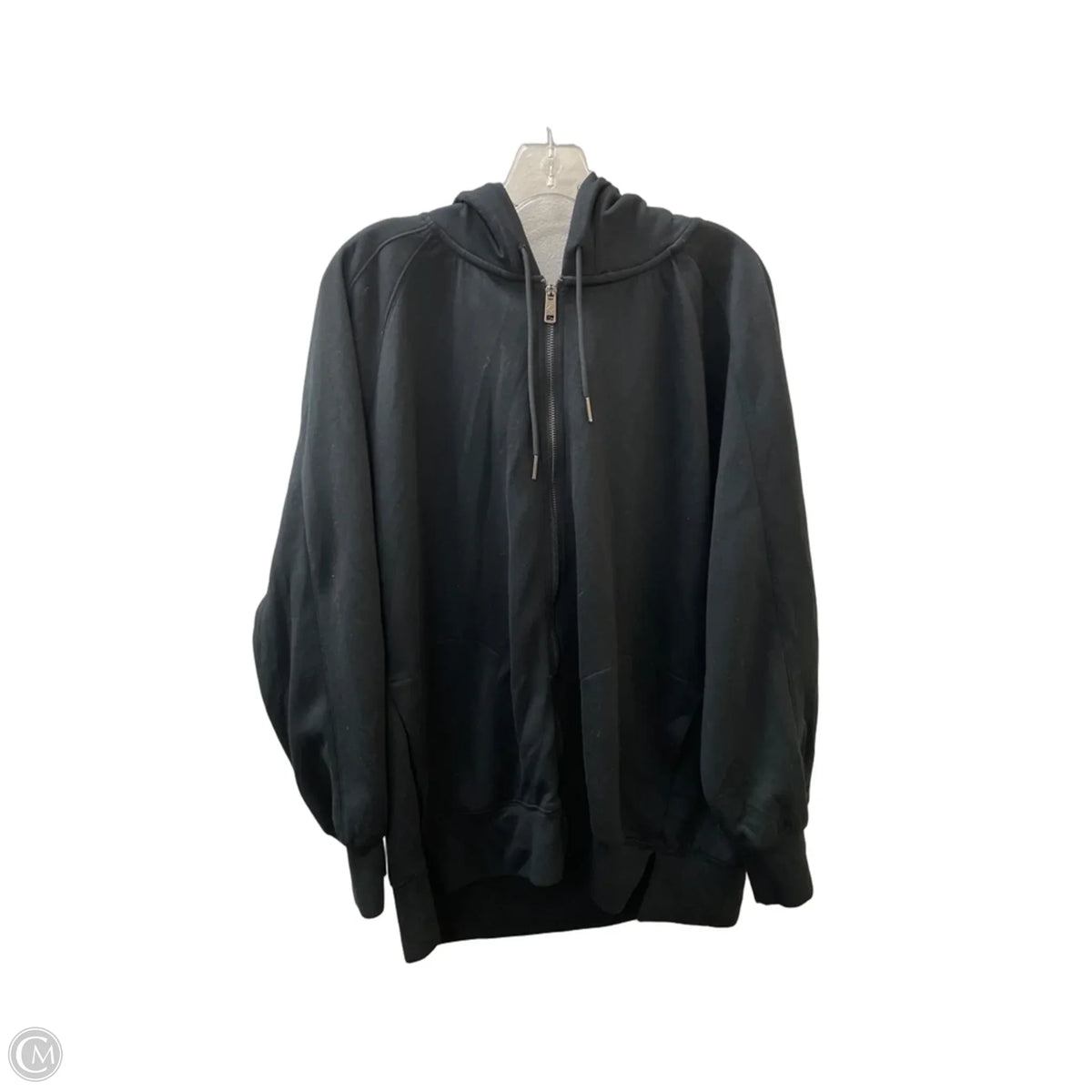 Athletic Jacket By Ypb In Black, Size: L