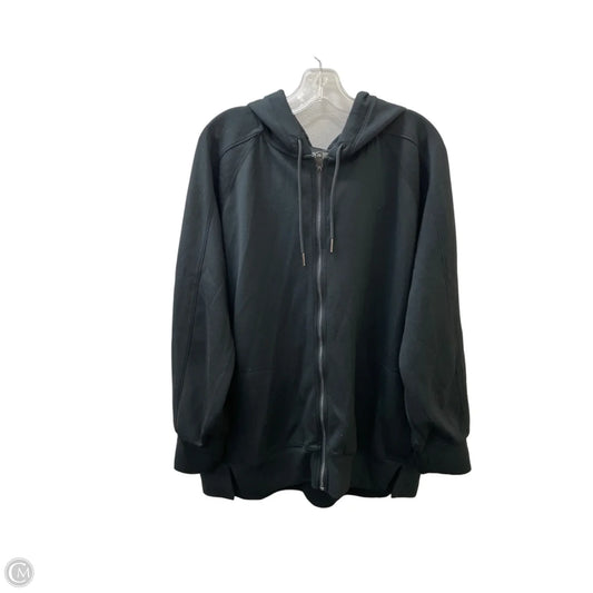 Athletic Jacket By Ypb In Black, Size: Xl