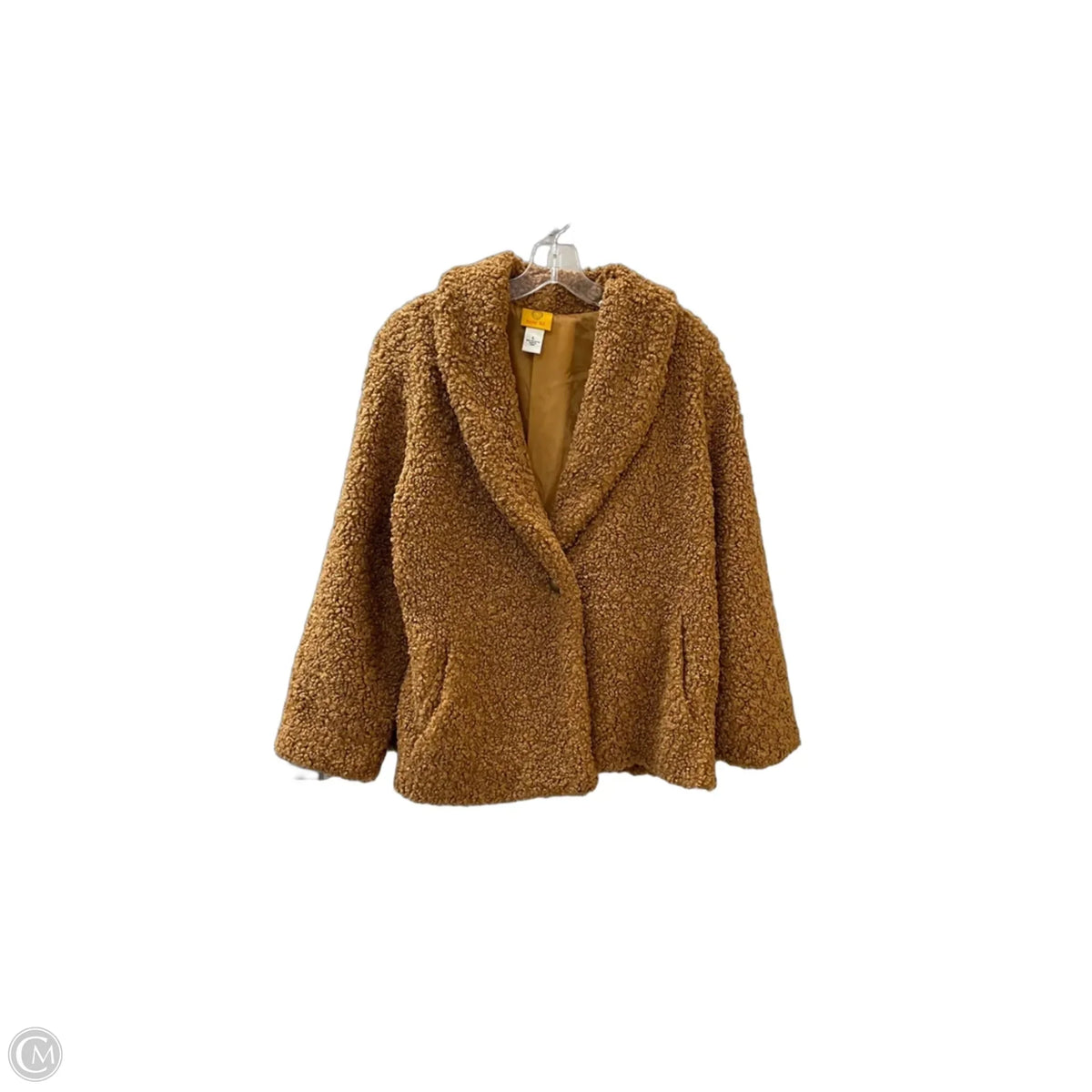 Jacket Fleece By Ruby Rd In Brown, Size: L
