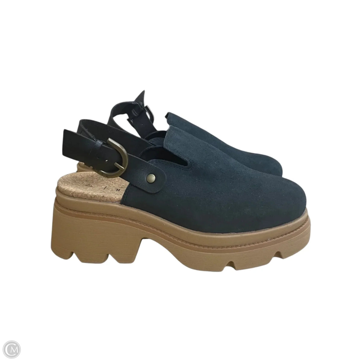 Shoes Heels Platform By Reef In Black, Size: 7