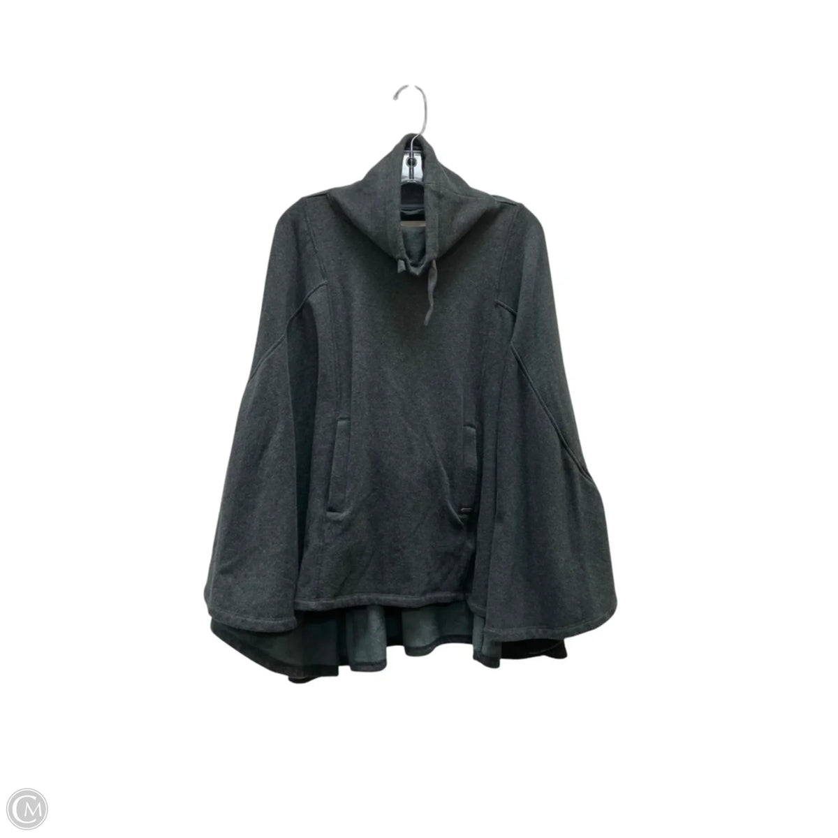 Poncho Designer By Ugg In Grey, Size: S