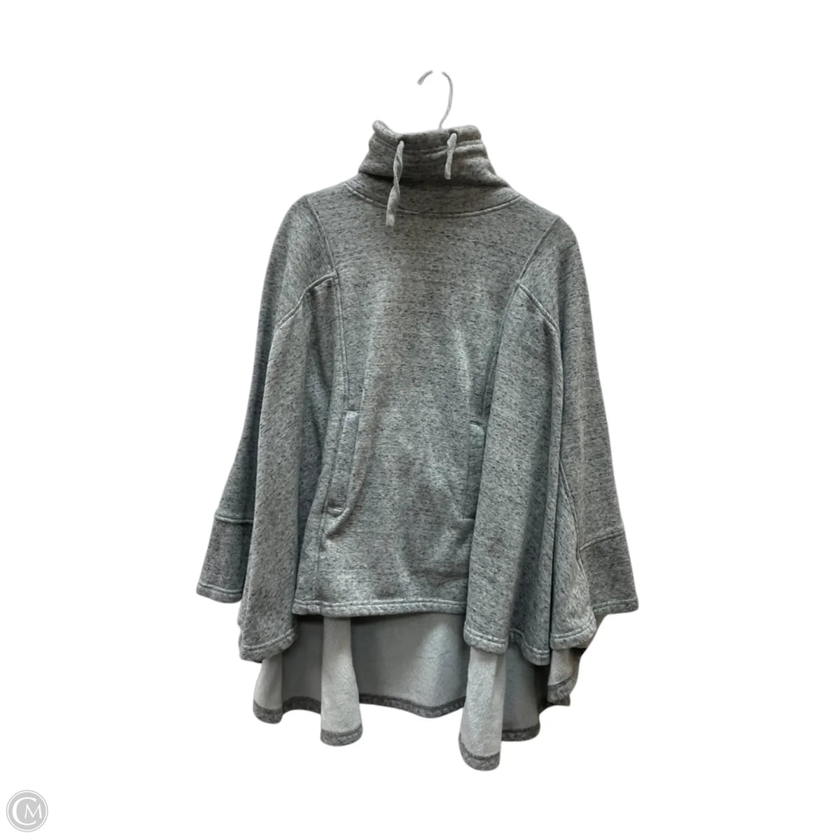 Poncho Designer By Ugg In Grey, Size: S