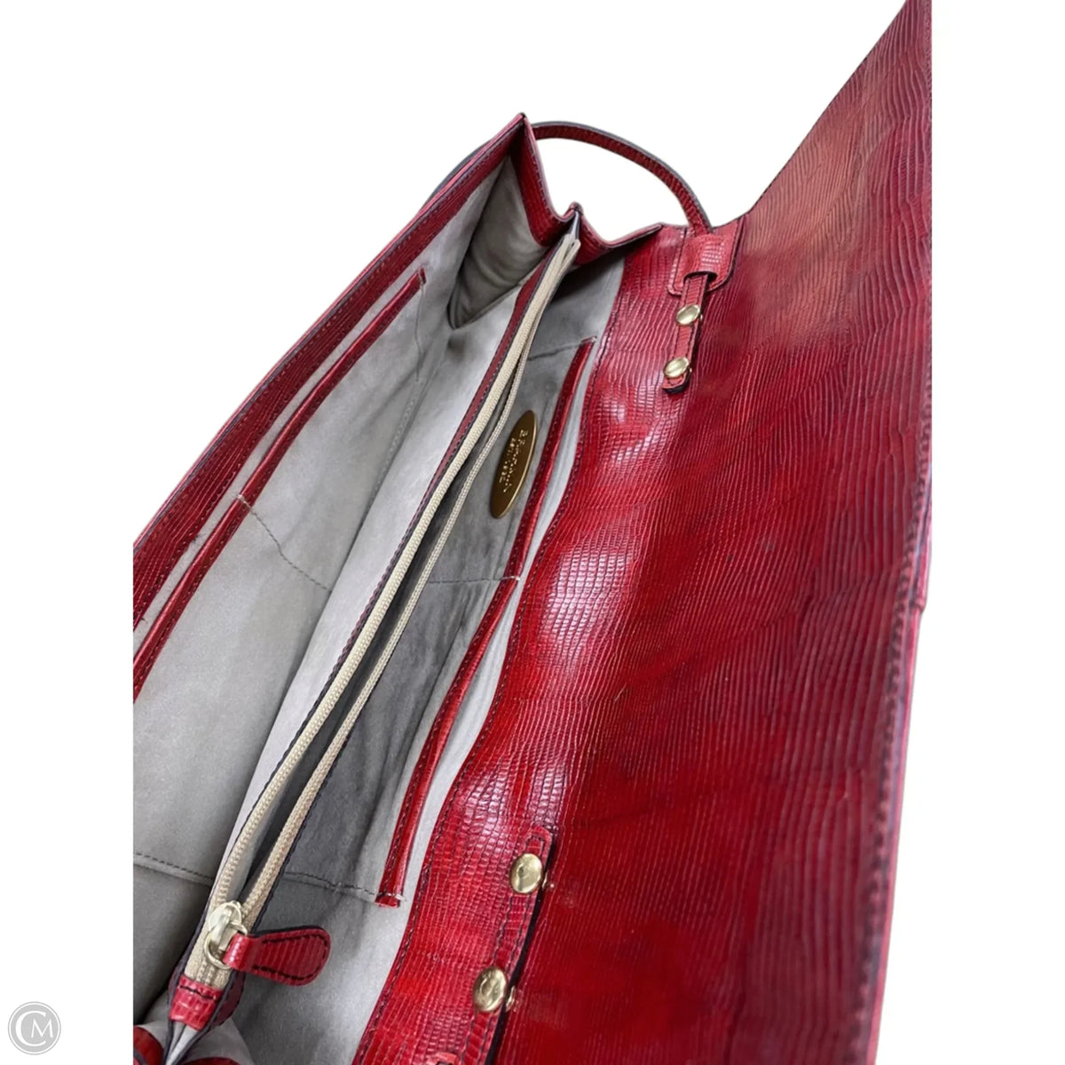 Handbag Designer By Brahmin, Size: Medium
