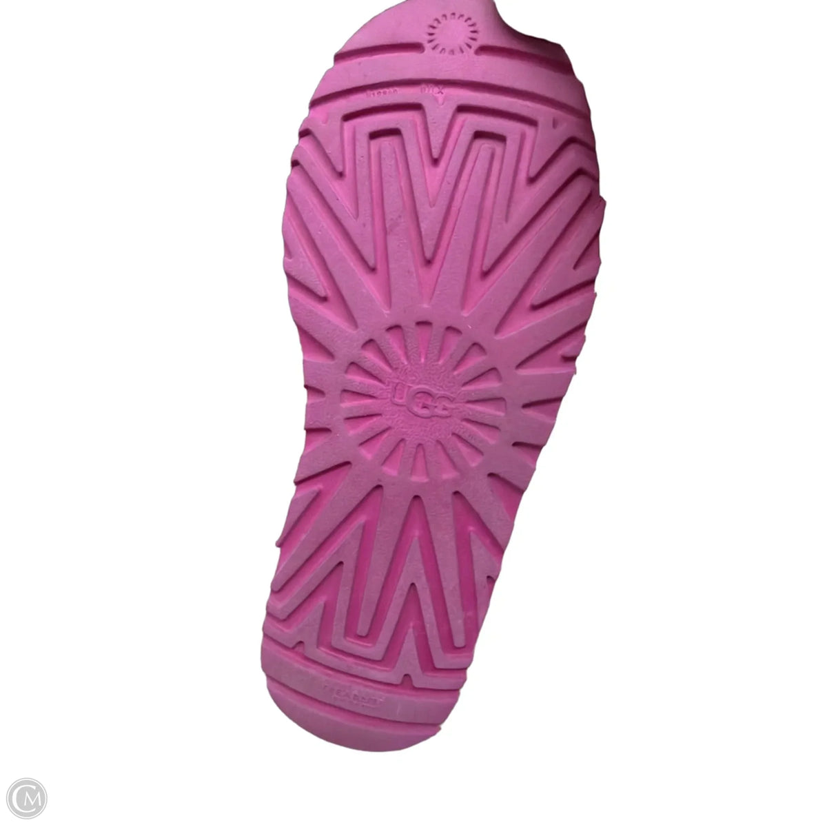 Boots Designer By Ugg In Pink, Size: 8