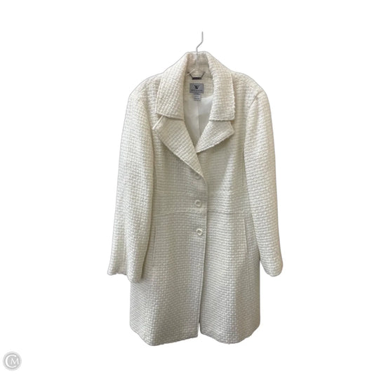 Coat Other By Worthington In Ivory, Size: Xl