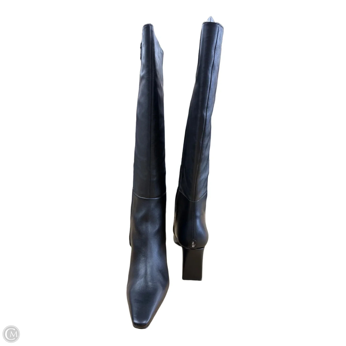 Boots Leather By Sam Edelman In Black, Size: 12