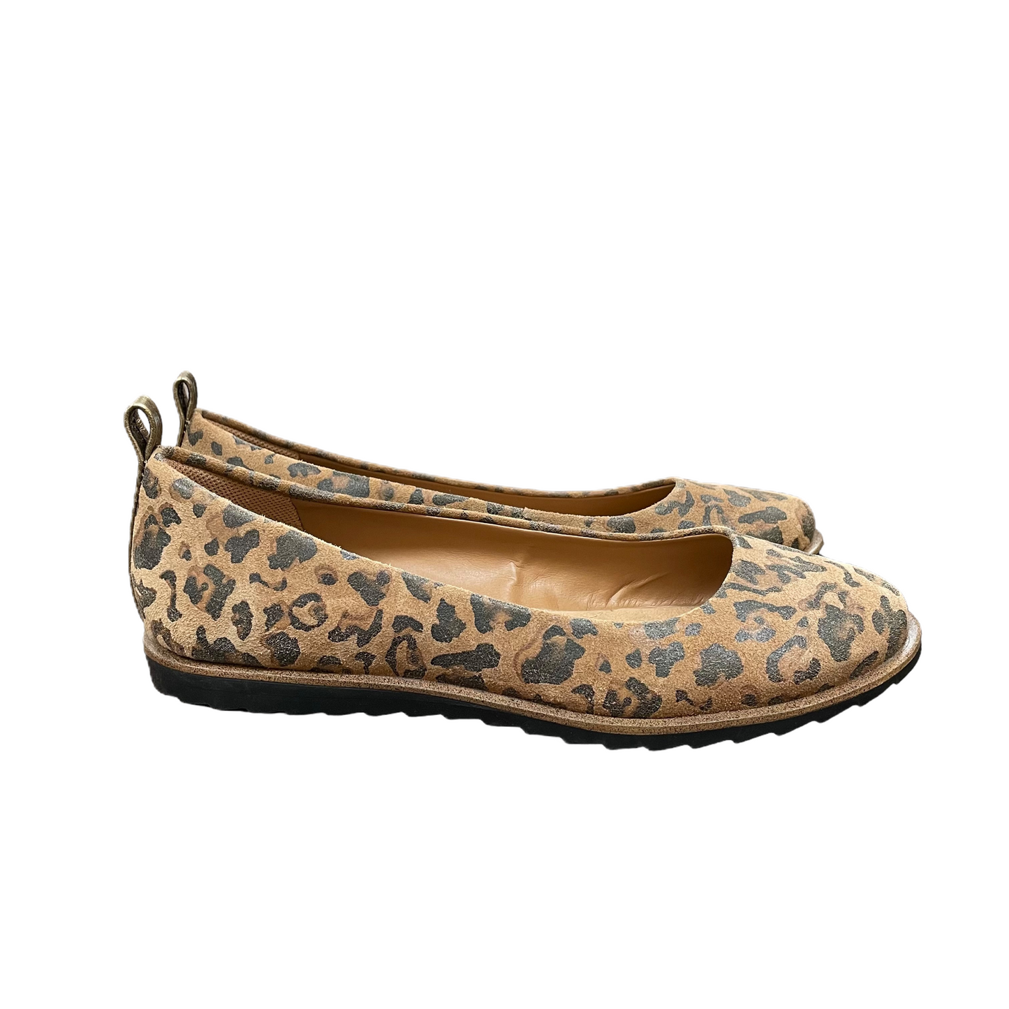 Animal Print Shoes Flats By Comfortiva, Size: 7