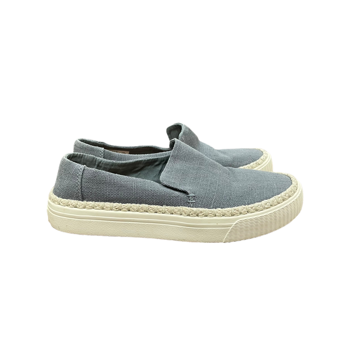 Grey Shoes Flats By Toms, Size: 7