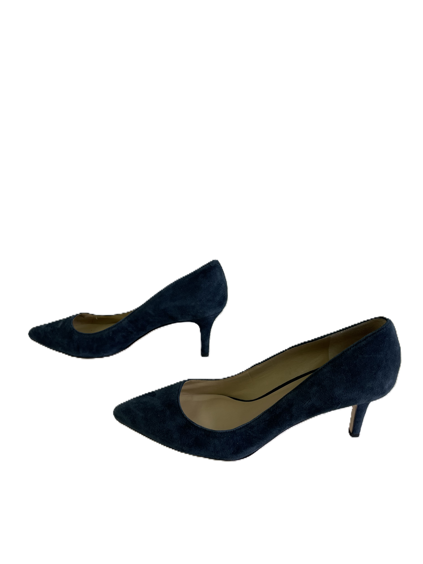 Shoes Heels Kitten By Ann Taylor In Blue, Size: 8