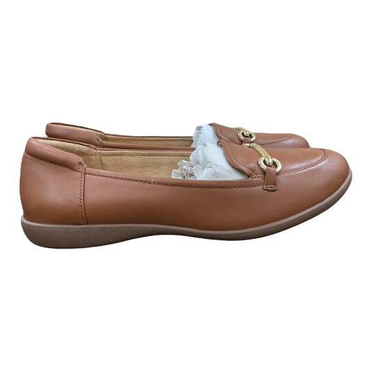 Brown Shoes Flats By Naturalizer, Size: 11