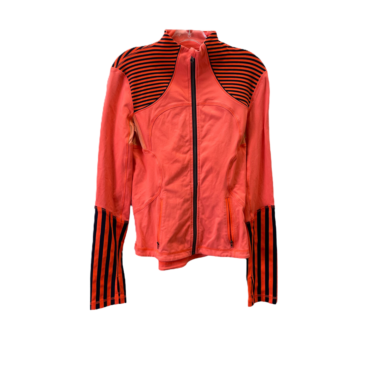 Pink Athletic Jacket By Lululemon, Size: M