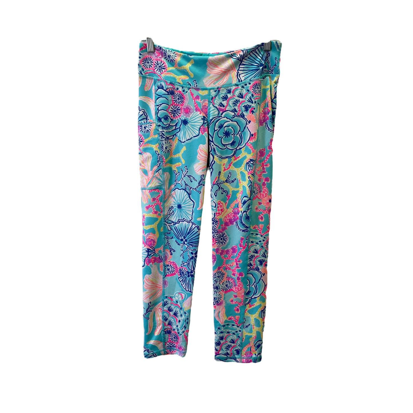 Multi-colored Athletic Leggings By Lilly Pulitzer, Size: M