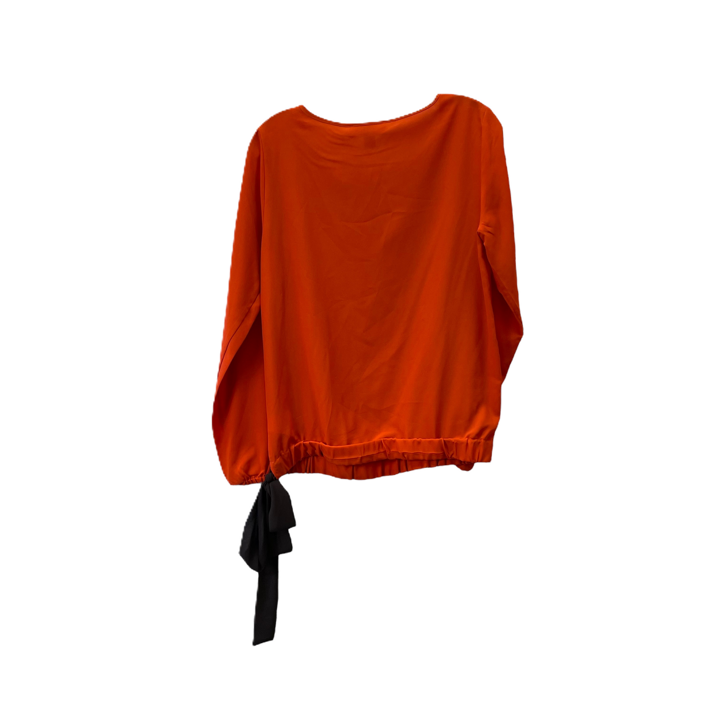 Orange Top Long Sleeve By Michael By Michael Kors, Size: S