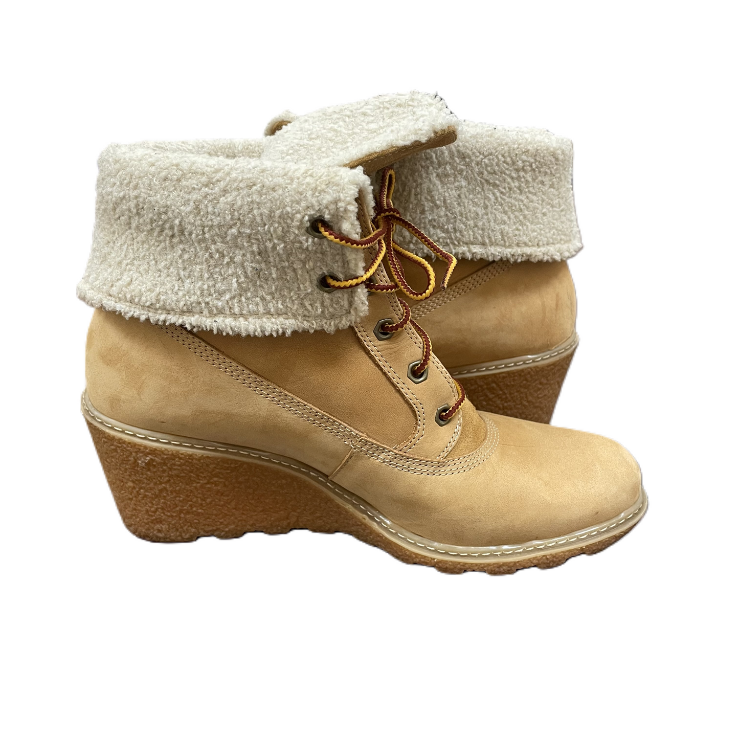 Boots Ankle Heels By Timberland  Size: 9.5