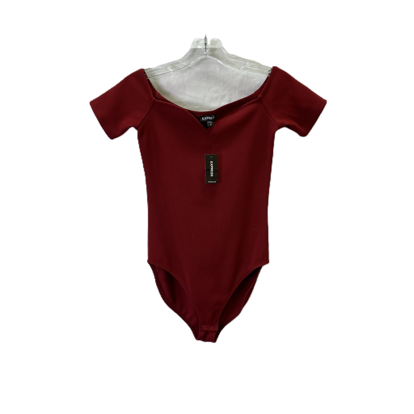 Red Bodysuit By Express, Size: Xs