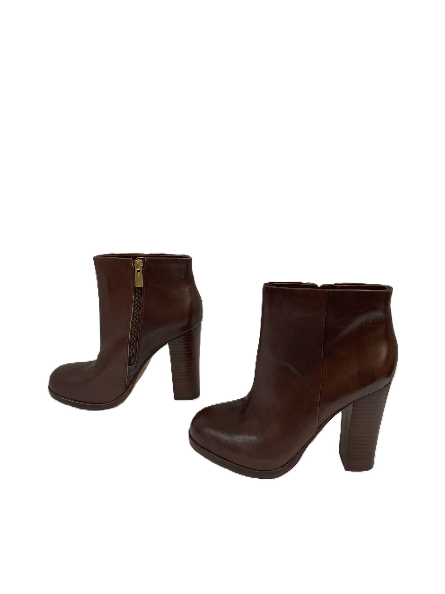 Boots Ankle Heels By Vince Camuto In Brown, Size: 6.5