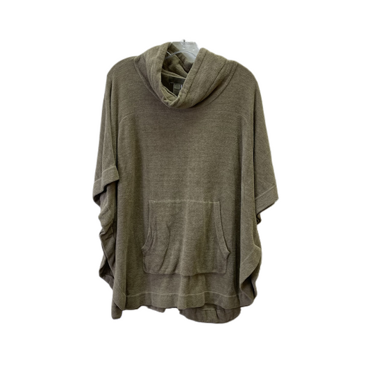 Poncho By Barefoot Dreams In Taupe, Size: S