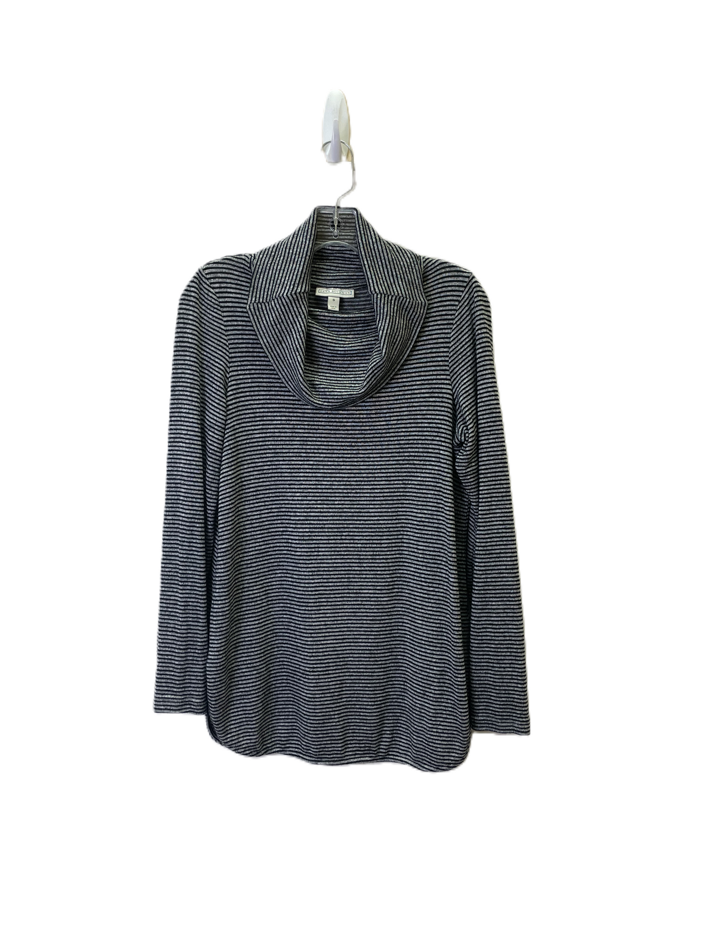 Top Long Sleeve By Dana Buchman In Striped Pattern, Size: S