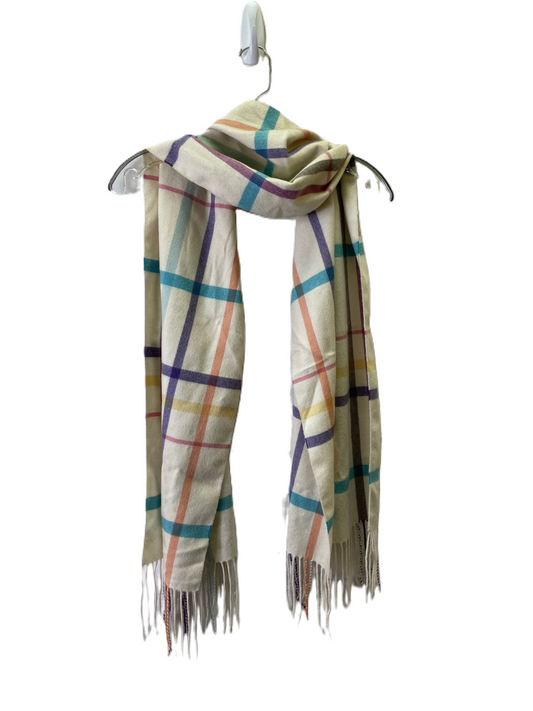 Scarf Winter By Cme In Plaid Pattern