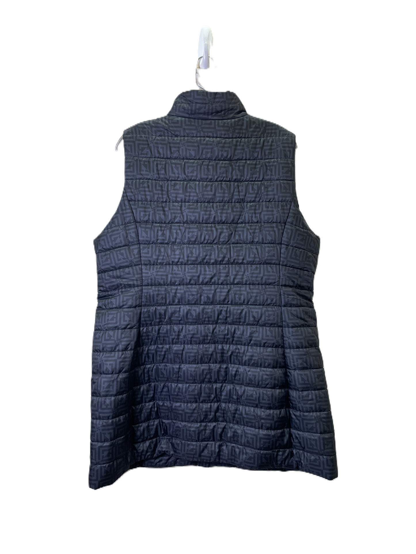 Vest Puffer & Quilted By Liz Claiborne In Black, Size: Xl