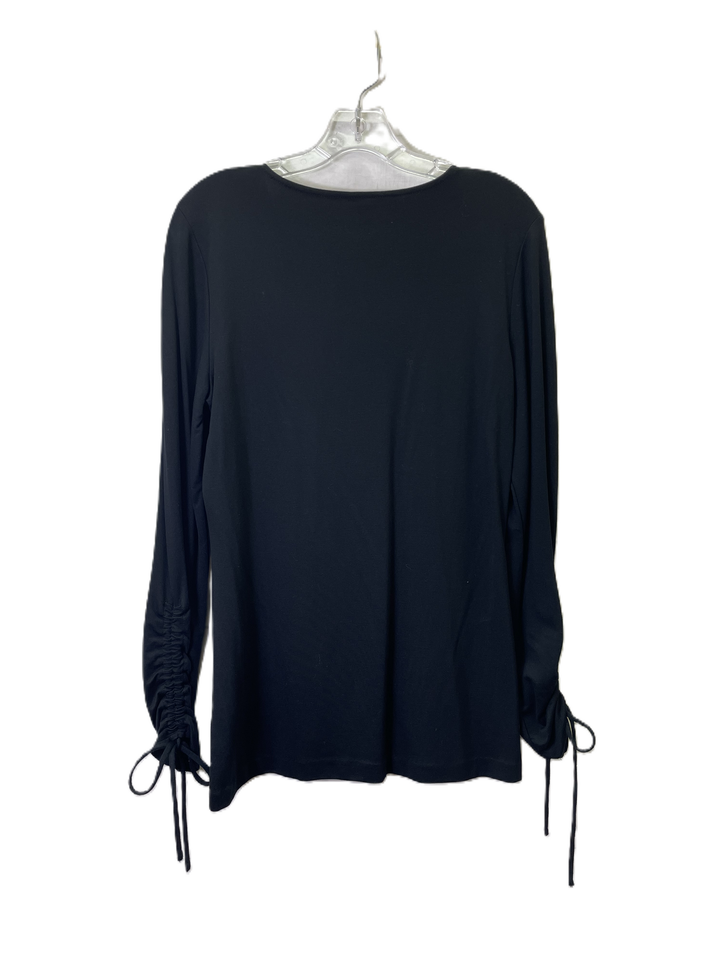 Top Long Sleeve By Ann Taylor In Black, Size: L