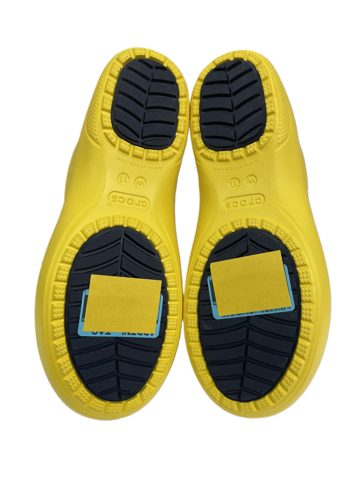 Boots Rain By Crocs In Yellow, Size: 11