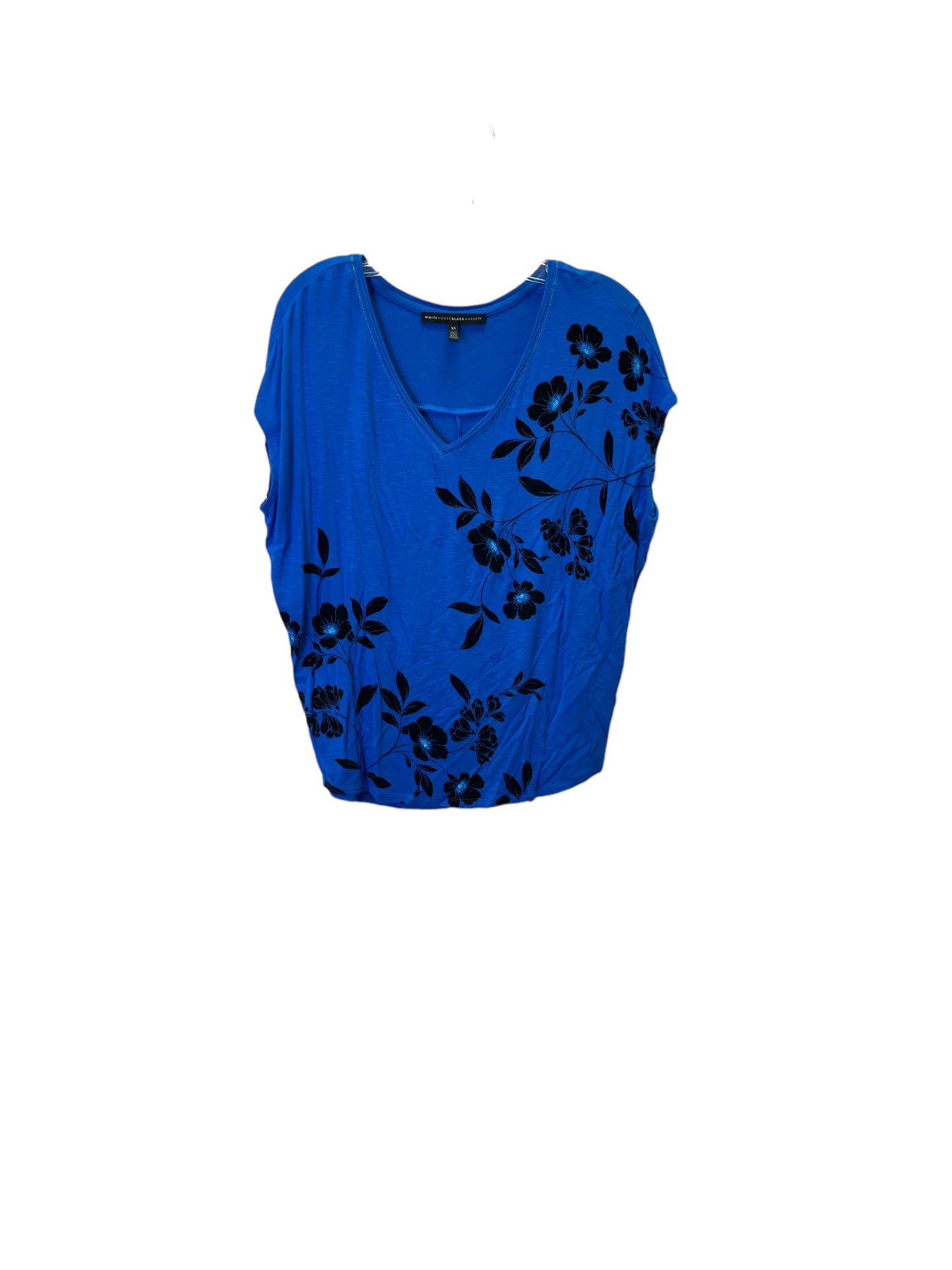 Black & Blue Top Sleeveless By White House Black Market, Size: Xs