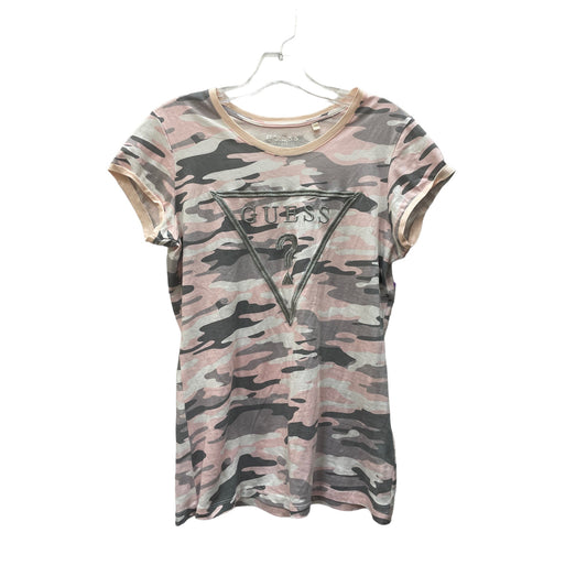 Top Short Sleeve Basic By Guess  Size: Xl