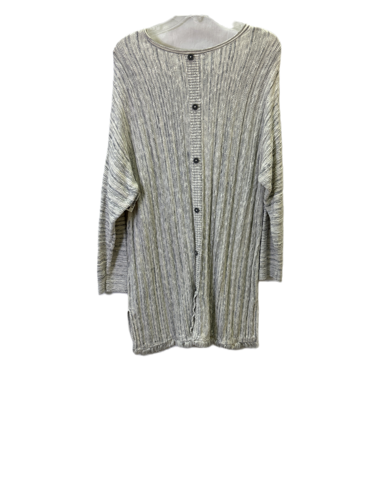 Sweater By J Jill In Grey, Size: 1x