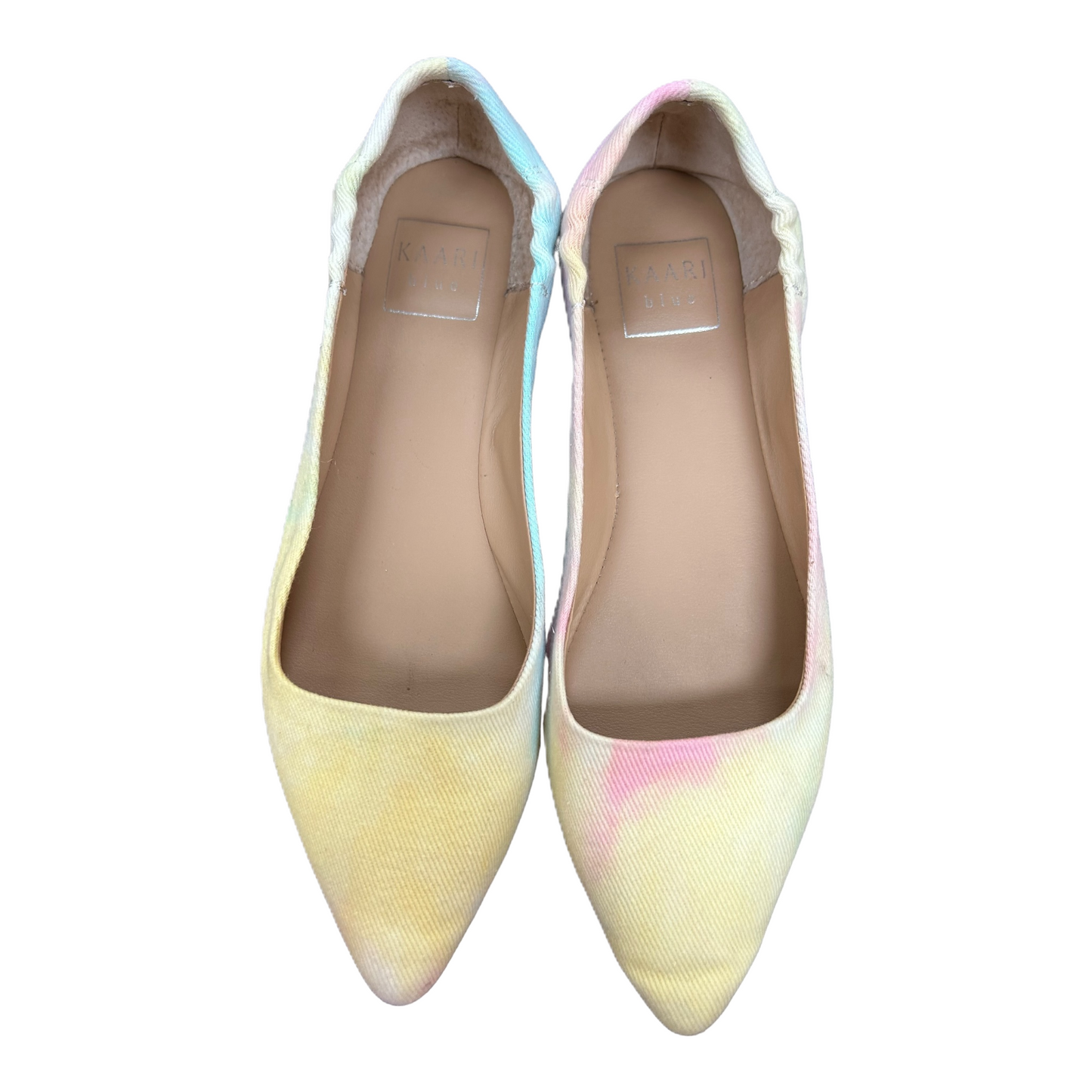 Yellow Shoes Flats By Kaari Blue, Size: 7