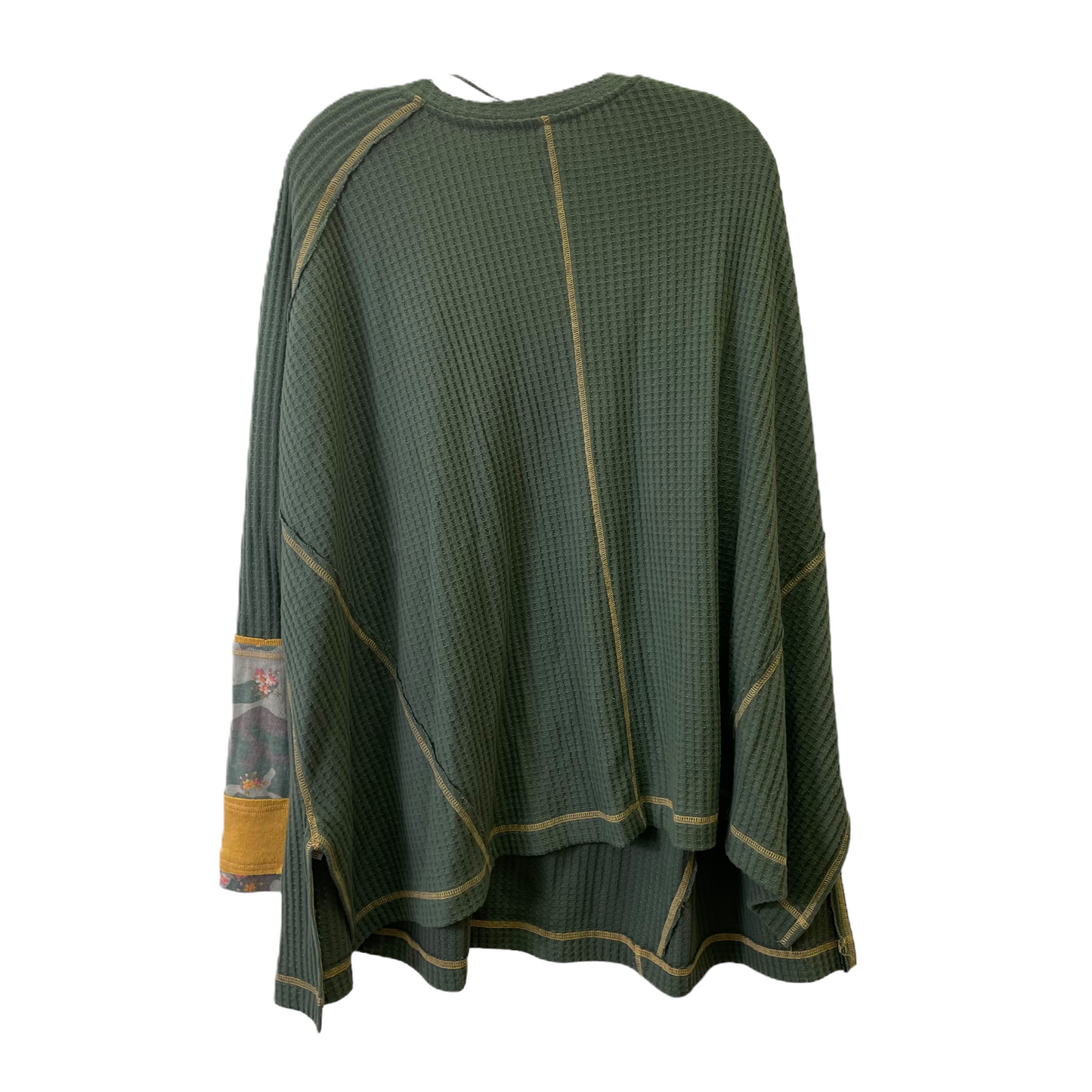 Green Top Long Sleeve By We The Free, Size: M