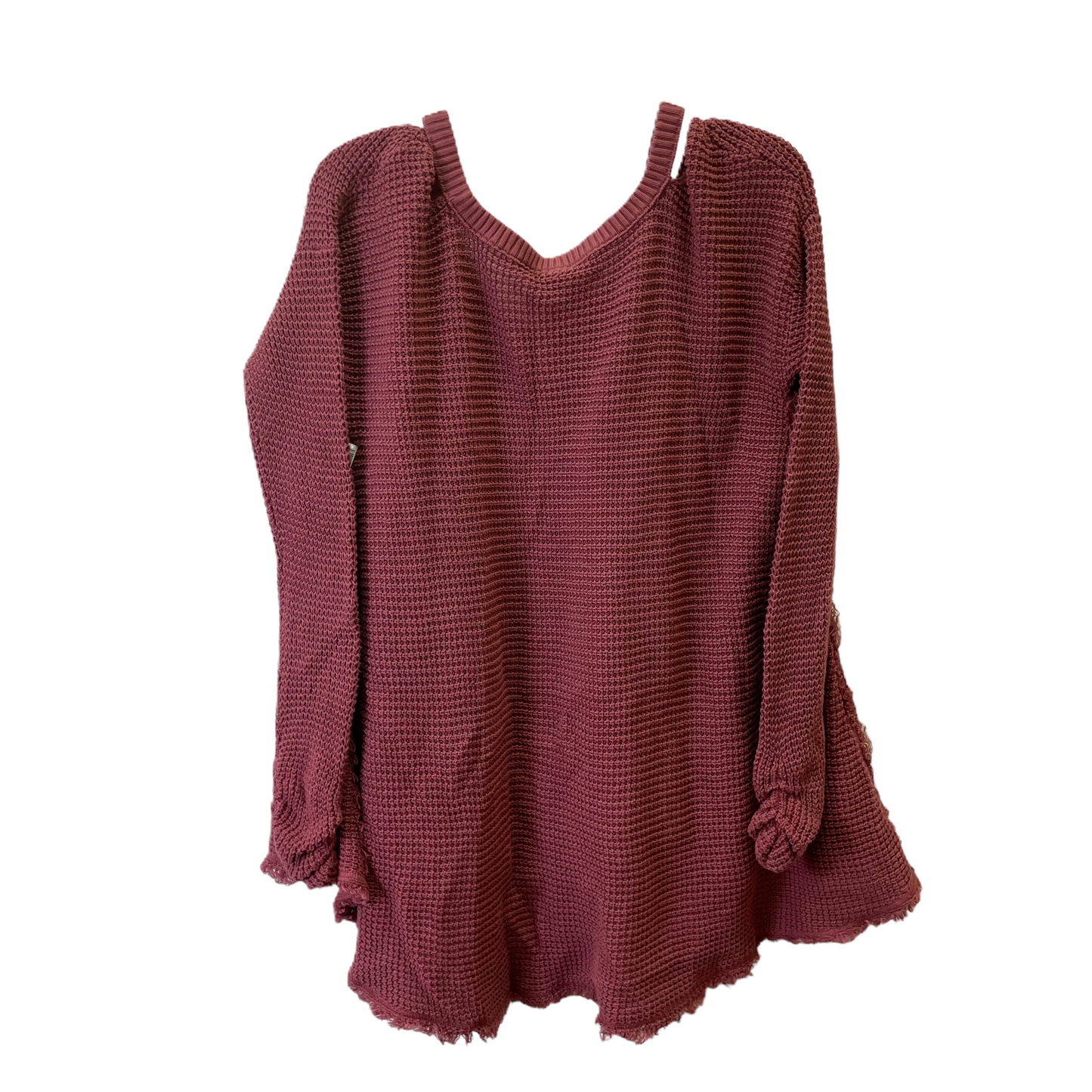 Red Sweater By Free People, Size: L