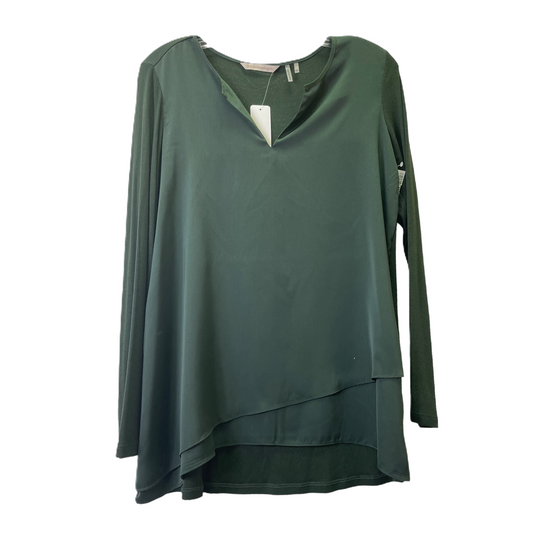 Green Top Long Sleeve By Soft Surroundings, Size: Xs