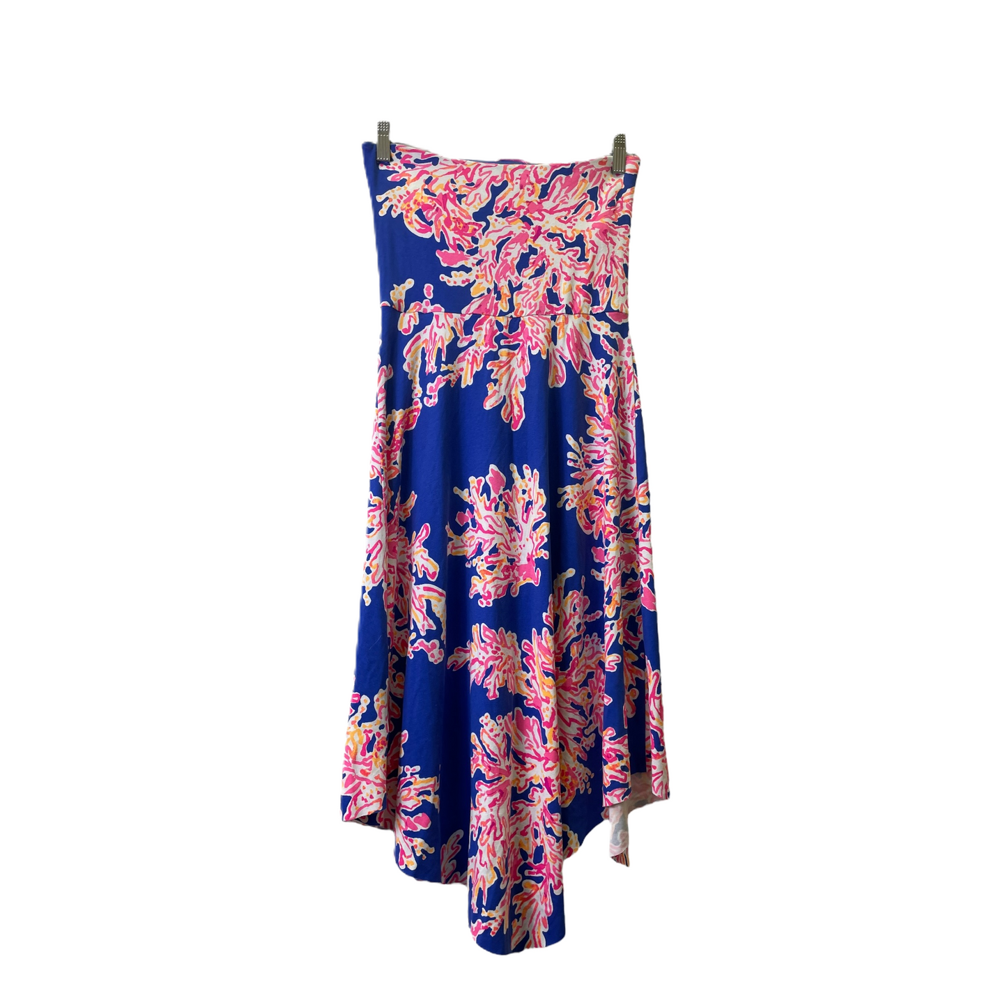 Blue Dress Casual Midi By Lilly Pulitzer, Size: Xs