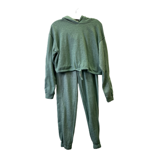 Green Athletic Pants 2pc By Fashion Nova, Size: S