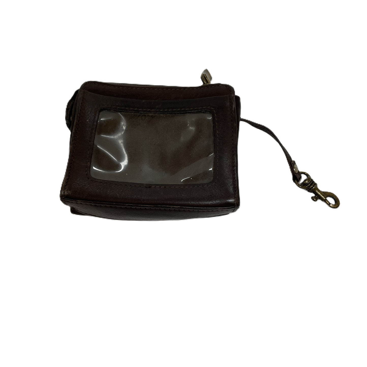 Wallet Leather By Fossil, Size: Small