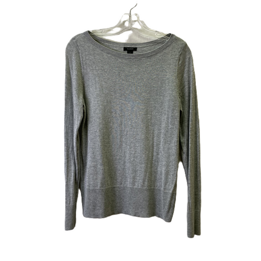 Top Long Sleeve Basic By Halogen In Grey, Size: S