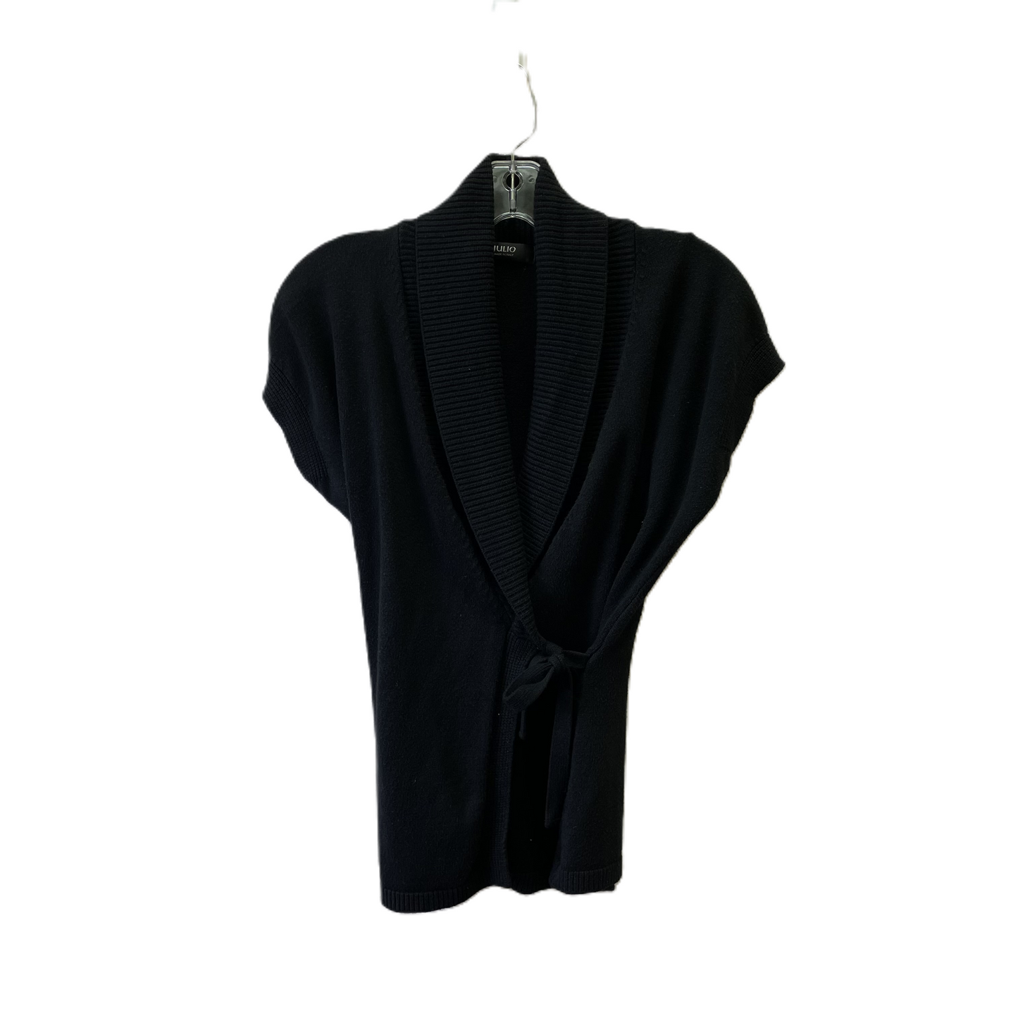 Vest Sweater By Julio In Black, Size: S