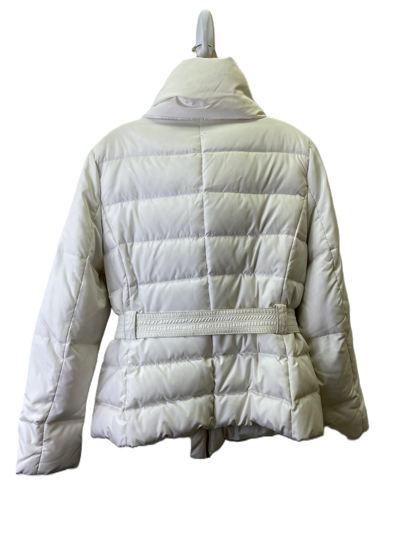 Coat Puffer & Quilted By New York And Co In White, Size: L