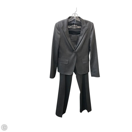 Pants Suit 2pc By Anne Klein In Grey, Size: S