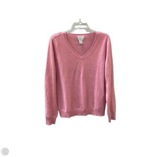Sweater By Jaclyn Smith In Pink, Size: Xl