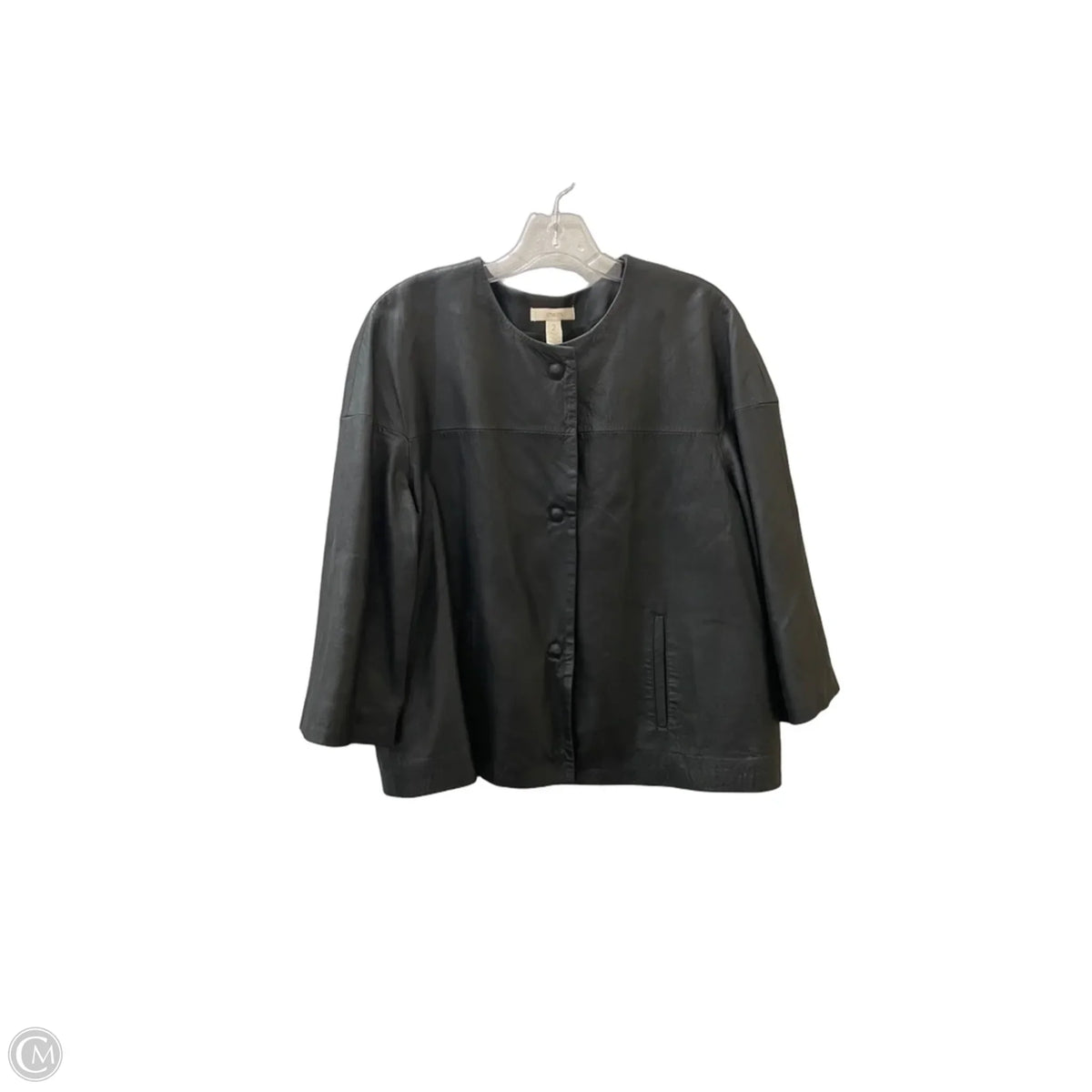 Jacket Other By Chicos In Black, Size: L